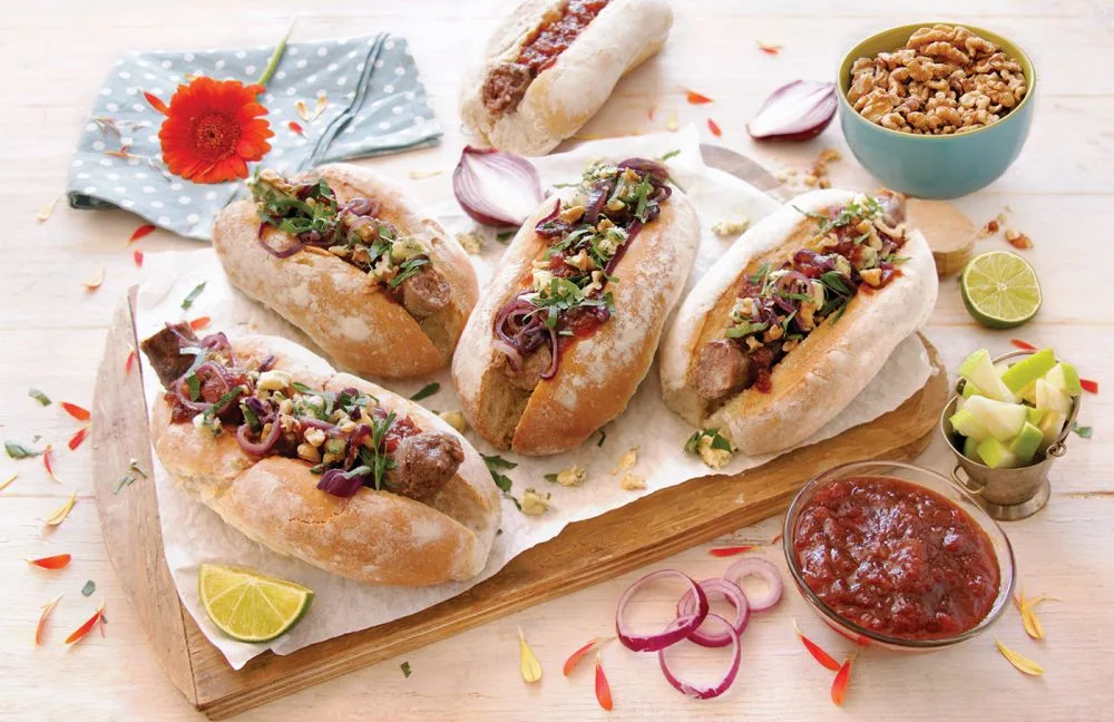 Jan Braai Boerewors Rolls with Kaapse Salsa Food Lover's Market