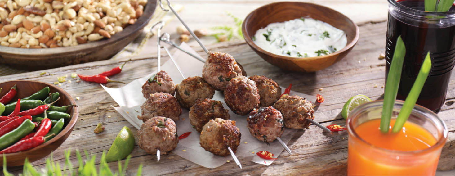 Beef Koftas with Garlic Tzatziki Food Lover's Market