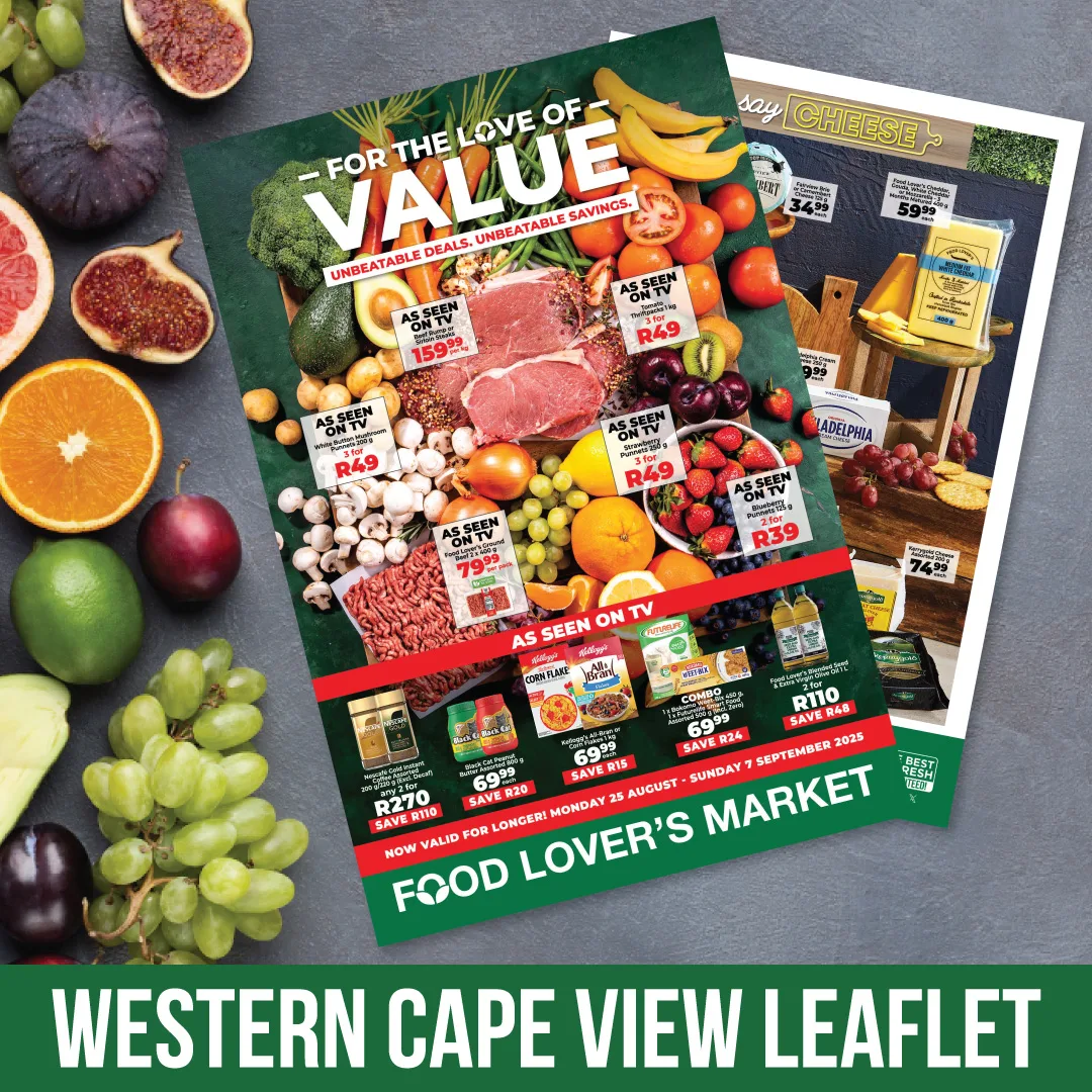 For the Love of Value Western Cape - 25 Aug - 7 Sep 2025