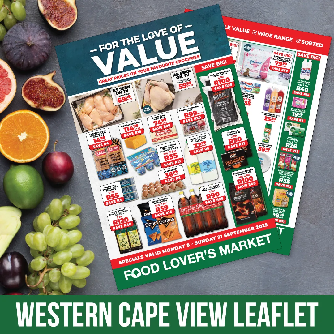 For the Love of Value Western Cape - 8 - 21 September 2025